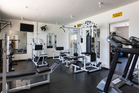 Studio para alugar com 35m², 1 quarto e sem vaga Studio para alugar com 35m², 1 quarto e sem vagaAcademia