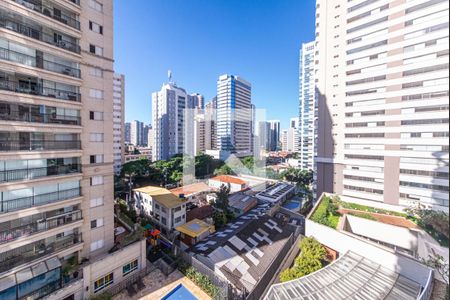 Varanda - Vista de apartamento à venda com 1 quarto, 48m² em Vila Gertrudes, São Paulo