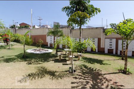 Dependências do prédio - área verde de apartamento para alugar com 2 quartos, 50m² em Loteamento Parque São Martinho, Campinas