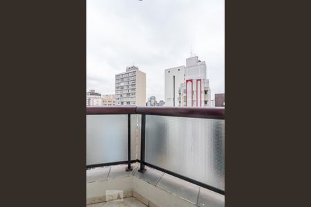 Varanda do Quarto de apartamento à venda com 1 quarto, 40m² em Consolação, São Paulo