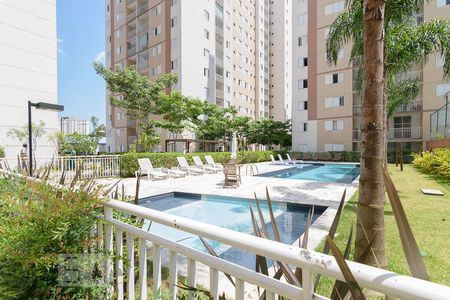 piscina de apartamento para alugar com 2 quartos, 64m² em Campestre, Santo André