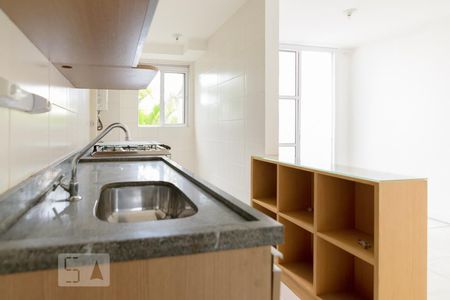 Cozinha de apartamento para alugar com 2 quartos, 64m² em Campestre, Santo André