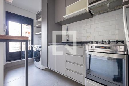 Sala/Cozinha de apartamento à venda com 1 quarto, 40m² em Pinheiros, São Paulo