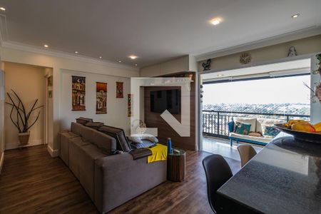 Sala de apartamento à venda com 2 quartos, 85m² em Melville Empresarial Ii, Barueri