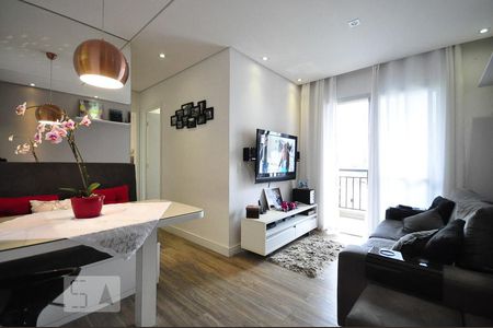 sala de apartamento para alugar com 2 quartos, 50m² em Jardim Ampliação, São Paulo