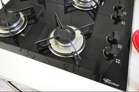 Apartamento para alugar com 50m², 2 quartos e 1 vagadetalhe da cozinha