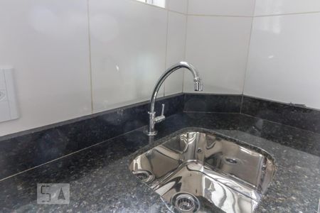 Cozinha de kitnet/studio para alugar com 1 quarto, 42m² em Bela Vista, São Paulo