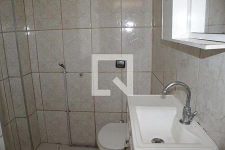 Banheiro Social de kitnet/studio para alugar com 1 quarto, 34m² em Vila Buarque, São Paulo