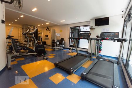 Apartamento para alugar com 50m², 1 quarto e 1 vaga Apartamento para alugar com 50m², 1 quarto e 1 vagaÁrea comum - Academia