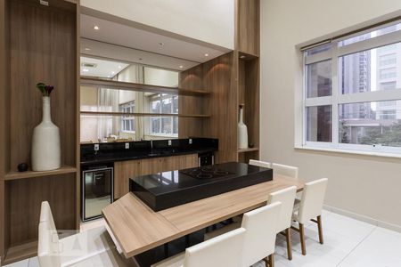 Studio para alugar com 43m², 1 quarto e 1 vagaSalão de festas