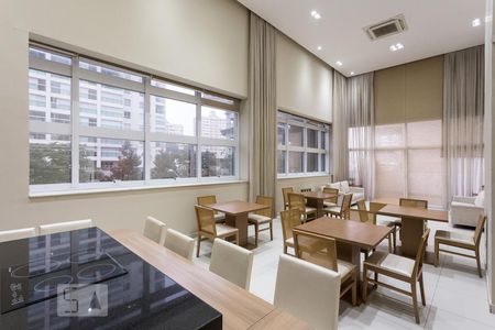 Studio para alugar com 43m², 1 quarto e 1 vagaSalão de festas