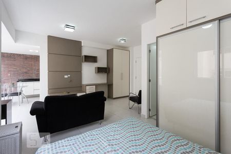 Studio para alugar com 43m², 1 quarto e 1 vagaQuarto