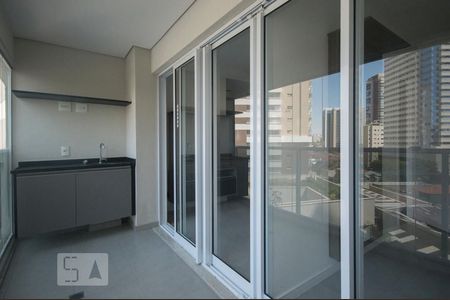 Varanda Gourmet de apartamento à venda com 1 quarto, 47m² em Vila Gertrudes, São Paulo
