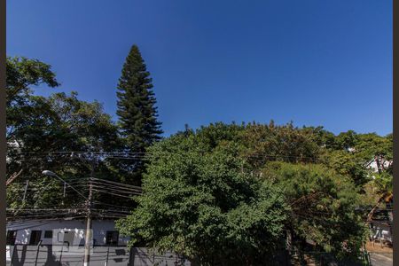 Visão janela da sala de apartamento para alugar com 1 quarto, 55m² em Mooca, São Paulo