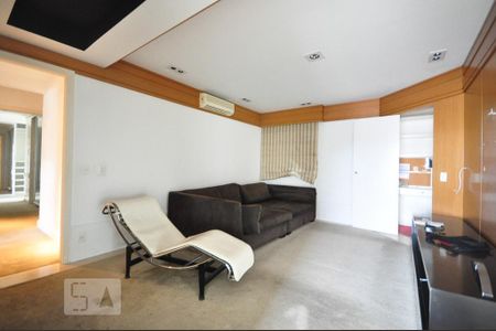 sala de tv de apartamento à venda com 3 quartos, 263m² em Vila Andrade, São Paulo