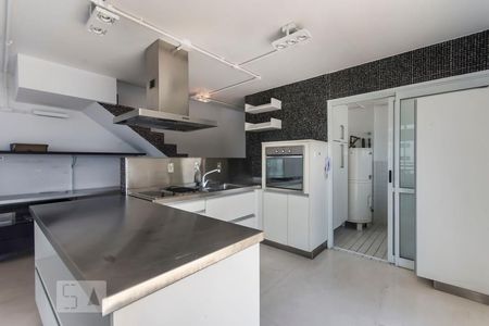 Cozinha de apartamento para alugar com 1 quarto, 134m² em Vila Madalena, São Paulo