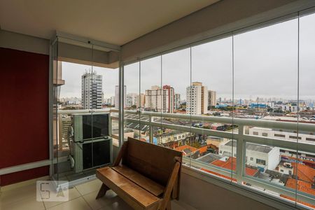 Varanda da Sala de apartamento para alugar com 1 quarto, 40m² em Ipiranga, São Paulo