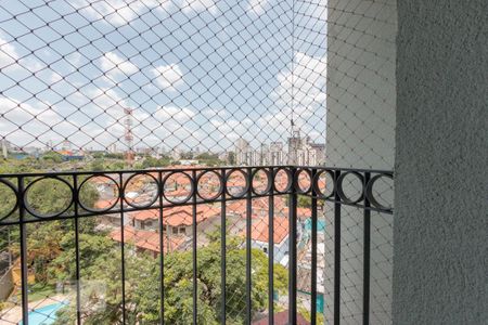 Varanda da Sala de apartamento para alugar com 2 quartos, 70m² em Jardim Promissão, São Paulo
