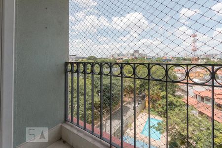 Varanda da Sala de apartamento para alugar com 2 quartos, 70m² em Jardim Promissão, São Paulo