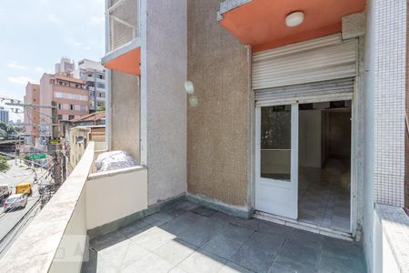 Varanda de kitnet/studio para alugar com 1 quarto, 43m² em Bela Vista, São Paulo