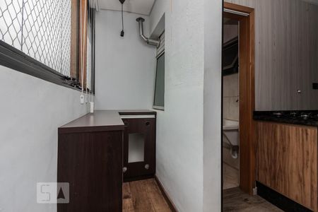 Apartamento à venda com 52m², 1 quarto e 1 vagaVaranda da cozinha