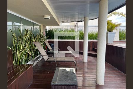 Área comum - Piscina de kitnet/studio para alugar com 1 quarto, 54m² em Barra Funda, São Paulo