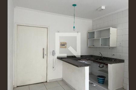 Cozinha de kitnet/studio para alugar com 1 quarto, 54m² em Barra Funda, São Paulo