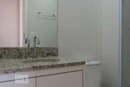Banheiro social (Torneira) de apartamento para alugar com 2 quartos, 61m² em Vila Monte Alegre, São Paulo