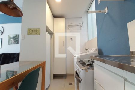 Apartamento para alugar com 38m², 1 quarto e sem vaga Apartamento para alugar com 38m², 1 quarto e sem vagaCozinha e Área de Serviço