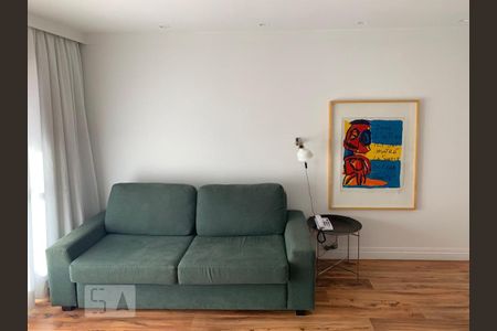 Sala de apartamento para alugar com 1 quarto, 50m² em Higienópolis, São Paulo