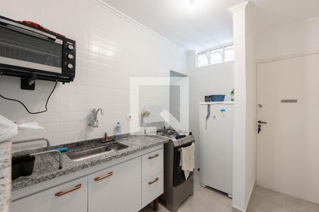 Apartamento à venda com 44m², 1 quarto e sem vagaCozinha e Área de Serviço