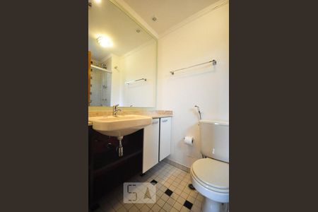 banheiro suíte de apartamento à venda com 2 quartos, 74m² em Jardim Ampliação, São Paulo