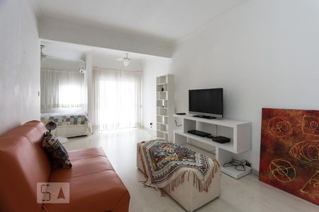 Sala de apartamento para alugar com 1 quarto, 46m² em Jardim Europa, São Paulo