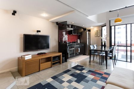 Sala de apartamento para alugar com 1 quarto, 70m² em Planalto Paulista, São Paulo