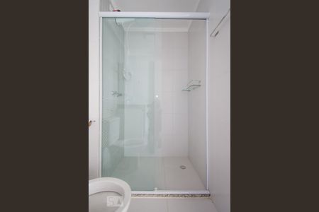 Banheiro de apartamento à venda com 1 quarto, 41m² em Vila Alpina, Santo André