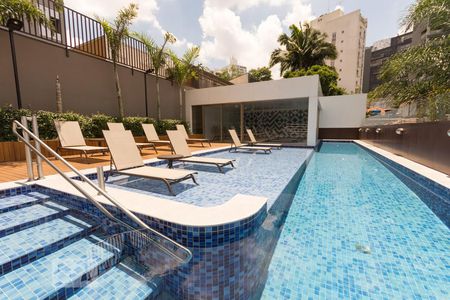 Apartamento para alugar com 55m², 1 quarto e 2 vagas Apartamento para alugar com 55m², 1 quarto e 2 vagasPiscina