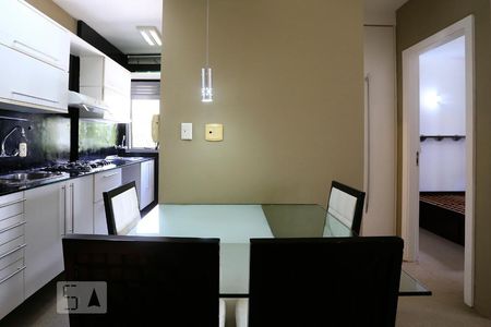 Sala de apartamento para alugar com 1 quarto, 42m² em Brooklin Paulista, São Paulo