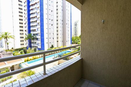 Varanda de apartamento para alugar com 1 quarto, 42m² em Brooklin Paulista, São Paulo