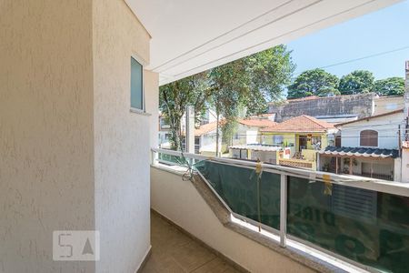 Varanda de casa à venda com 4 quartos, 220m² em Vila Scarpelli, Santo André
