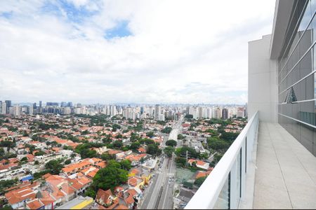 Studio para alugar com 33m², 1 quarto e 1 vagavista da cobertura