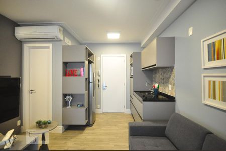 Studio para alugar com 33m², 1 quarto e 1 vagacozinha