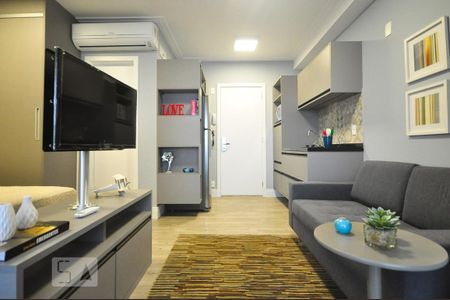Studio para alugar com 33m², 1 quarto e 1 vagasala