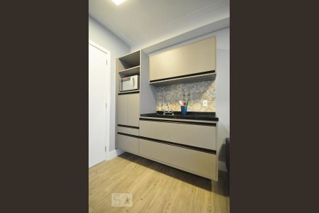 Studio para alugar com 33m², 1 quarto e 1 vagacozinha