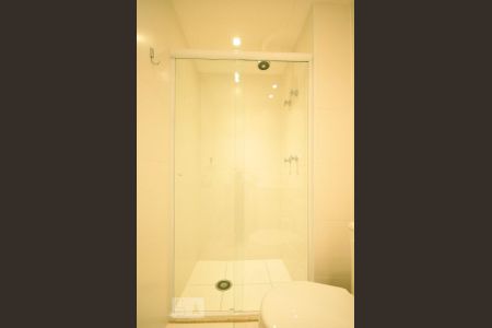 Studio para alugar com 33m², 1 quarto e 1 vagadetalhe do banheiro