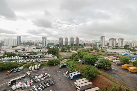 Vista da varanda de apartamento para alugar com 1 quarto, 48m² em Parque Industrial Tomas Edson, São Paulo