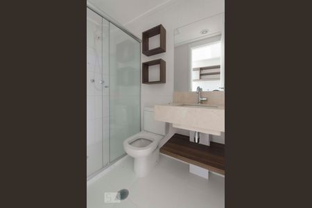 Banheiro de kitnet/studio à venda com 1 quarto, 21m² em Santana, São Paulo