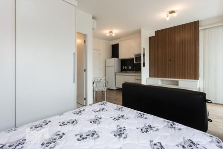 Sala - Quarto de kitnet/studio à venda com 1 quarto, 44m² em Vila Olímpia, São Paulo