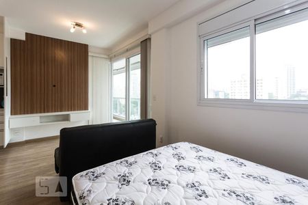 Sala - Quarto de kitnet/studio à venda com 1 quarto, 44m² em Vila Olímpia, São Paulo