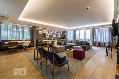 Apartamento para alugar com 49m², 1 quarto e 1 vagaSalão de festas gourmet