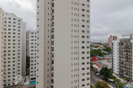 Vista da sala de apartamento para alugar com 1 quarto, 44m² em Moema, São Paulo